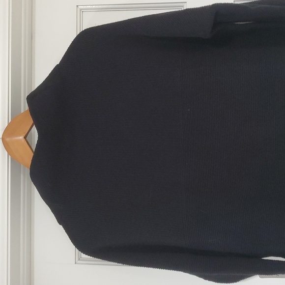 Nwt Free People Women's Black Ribbed Sweater sz S - Picture 5 of 6